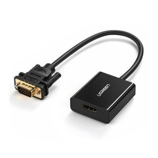 UGreen VGA to HDMI Converter with Audio &amp; Power Supply  