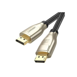 UGreen 1.4 DisplayPort Male to Male Round Cable 2m