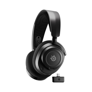 SteelSeries Arctis Nova 7 Wireless/Bluetooth Gaming headset For PC, Play Station, Switch & Android - Black