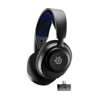 SteelSeries Arctis Nova 4P, Wireless Gaming Headset with Crystal Clear Audio, AI-Powered Noise-Cancelling Mic, 36-Hour Battery Life, and USB-C Fast Charge
