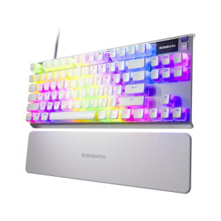 SteelSeries Apex 7 TKL Limited Edition - Ghost  Mechanical RGB Gaming Keyboard Red Linear Switches