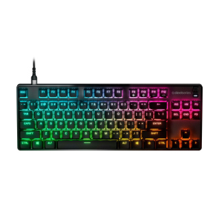 SteelSeries Apex 9 TKL Mechanical Wired Gaming Keyboard, Linear OptiPoint Optical Switches