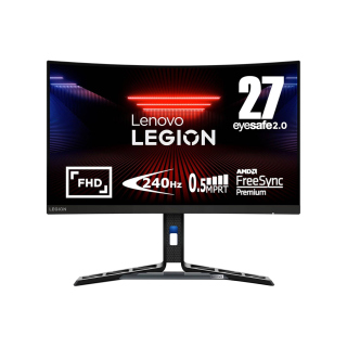 Lenovo Legion (R27FC-30) 27" VA Panel 280Hz 0.5ms FHD Curved Gaming Monitor With AMD FreeSync Premium 2.1 HDMI