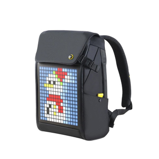 Divoom Backpack-M Customizable Pixel LED Animation Display Bag With App Control - Black