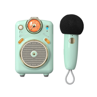 Divoom Fairy-Ok Portable Bluetooth Speaker With Microphone Karaoke Function - Green