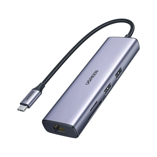 UGreen USB-C 7-in-1 Multifunction Adapter 4K@30Hz