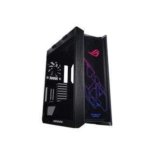 Asus Rog Strix Helios GX601 Mid-Tower 3-Side Tempered Glass Panel Case with Dynamic RGB Lighting Front Panel - Black