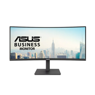 Asus VA34VCPSN 34" UWQHD 2K VA 100Hz 4ms Curved 1500R Business Monitor With RJ 45 USB Hub Wall Mounting Adjustable Tilt  Built-in Speakers