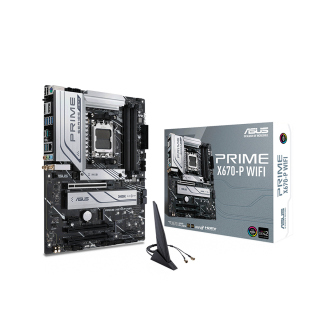 Asus Intel Prime X670-P WIFI DDR5 AMD Ryzen M.2 PCle 5.0 MotherBoard