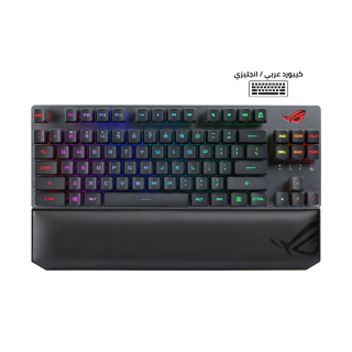 Asus X807 Rog Strix Scope RX TKL Wireless Deluxe Optical Mechanical Gaming KeyBoard RX Red Switch