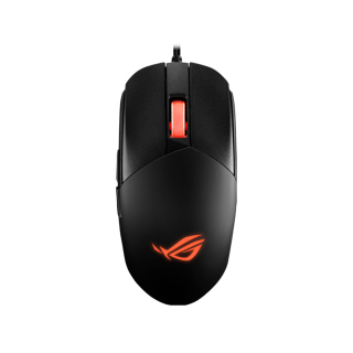 Asus ROG Strix Impact III Wried RGB Optical Gaming Mouse with 12,000 DPI - Black