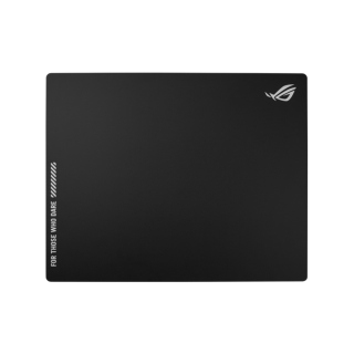 Asus Rog MoonStone Ace L Tempered Glass Gaming Mouse Pad (Black)