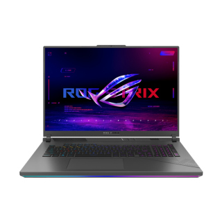 Asus Rog Strix G18 G814 Gaming Laptop Core i9-14900HX 32GB RAM 2TB SSD NVIDIA GeForce RTX 4080 12GB VGA 18.0" WQXGA 240Hz Display Win 11 Home - Eclipse Gray