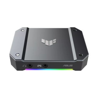 Asus TUF Gaming Capture Box - CU4K30 240 FHD FPS 4K Resolution Supported Plug And Play USB Type-C Console Party Chat With RGB Lighting