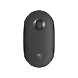 Logitech Pebble M350 Wireless Ambidextrous Mouse - Graphite
