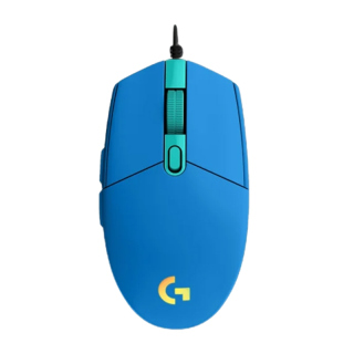 Logitech G203 Lightsync RGB Upto 8,000 DPI  Wired Gaming Mouse - Blue