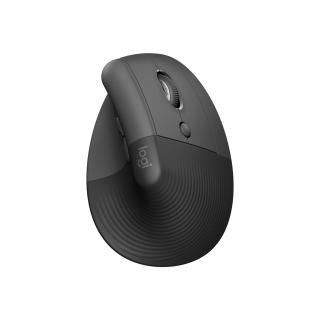 Logitech Lift Vertical Ergonomic Bluetooth Wireless Mouse - Graphite