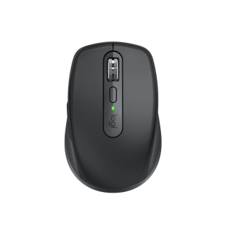 Logitech MX Anywhere 3S Compact Wireless/Bluetooth Performance Mouse - Graphite