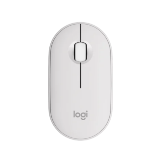 Logitech Pebble 2 M350s Wireless Bluetooth  Mouse  - Tonal White