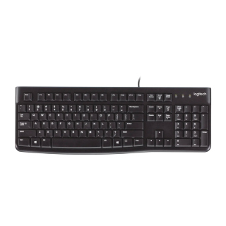 Logitech K120 Wired USB Keyboard – Black