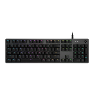 Logitech G512 Carbon Wired Mechanical Gaming Keyboard GX Blue Clicky - Black 