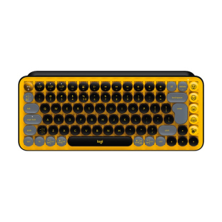 Logitech Pop Keys Wireless Mechanical Keyboard - Yellow