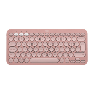 Logitech K380s Pebble Keys 2 Slim Wireless Bluetooth Keyboard (English) - Pink