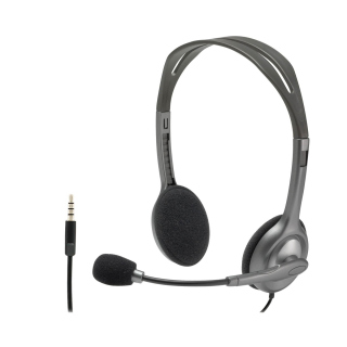 Logitech H111 Stereo Headset - Black