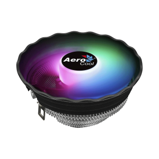 Aerocool Air Frost Plus RGB CPU Air Cooler 120mm, Fixed RGB LED Lighting