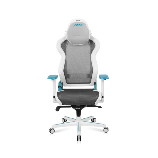 DXRacer AIR Series Mesh Modular Design Ultra-Breathable Gaming Chair - White/Cyan