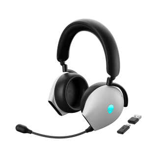 Dell Alienware 920H Tri-Mode Wireless/Bluetooth Gaming Headset - White