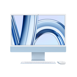 Apple iMac 24" M3 8-Core CPU 8-Core GPU 24GB RAM 512GB SSD (Eng/Arb KB) - Blue