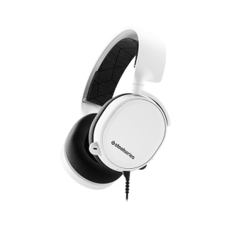 SteelSeries Arctis 3 (2019 Edition) All-Platform Gaming Headset for PC, PlayStation 4, Xbox One, Nintendo Switch, VR, Android, and iOS - White