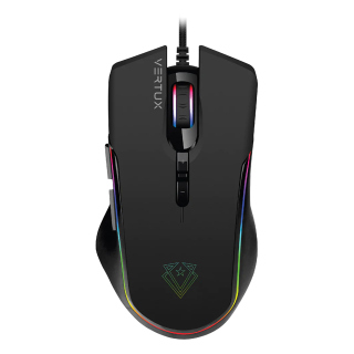Vertux Assaulter GameCharged™ Lightweight Wired Gaming Mouse - Black
