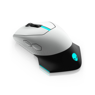 Dell Alienware 610M Wired/Wireless Gaming Mouse - White