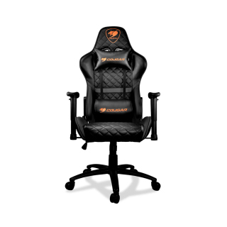Cougar Armor One PVC Leather Material Gaming Chair - Black