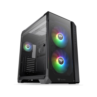 Thermaltake View 51 TG Full Tower 3 Side Tempered Glass Side Panel Case With 3 ARGB Fans - Black