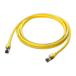 KUWES Cat.8 High Speed Ethernet Cable Up To 40Gbps - 20m - Yellow