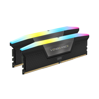 Corsair Vengeance RGB 32GB (2x16GB) DDR5 5600MHz C40 Memory Kit - Black