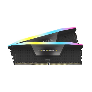 Corsair Vengeance RGB DDR5 32GB (2x16GB) 6000MHz CL38 Memory Kit - Black