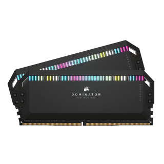 Corsair Dominator Platinum RGB 32GB (2x16GB) DDR5 5200MHz C40 Memory Kit Black
