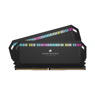 Corsair Dominator Platinum RGB 32GB (2x16GB) DDR5 7200MHz C34 Desktop Memory Kit - Black