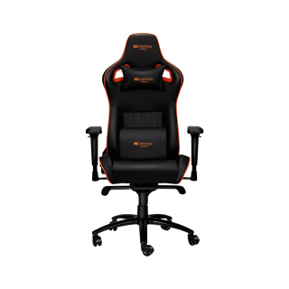 Canyon Corax GС-5 Gaming Chair with 4D Armrest, 165° Reclining Backrest (Black/Orange)