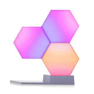 Cololight Hexagon Pro Basic Kit WiFi 3 RGB Light Panels with Base