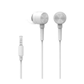 HP DHH-1111 Wired Music Headset In Ear Earphone - White