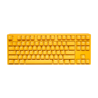 Ducky One 3 Yellow TKL Hot-Swap RGB Double Shot PBT Mechanical Gaming Keyboard MX Cherry Blue Switch