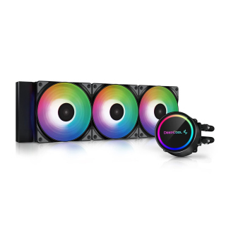 DeepCool Gammaxx L360 A-RGB WH 360mm CPU Liquid Cooler - Black