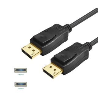 Kuwes DisplayPort 1.2V Male to Male 4K Cable 1.5M