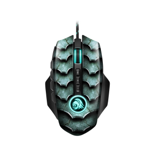 Sharkoon Drakonia II Optical Wired Gaming Mouse - Green