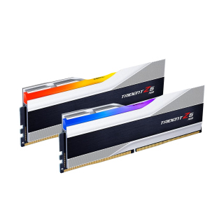 G.Skill Trident Z5 RGB 64GB (2x32GB) DDR5 6000MHz CL30 Desktop Memory Kit - Silver